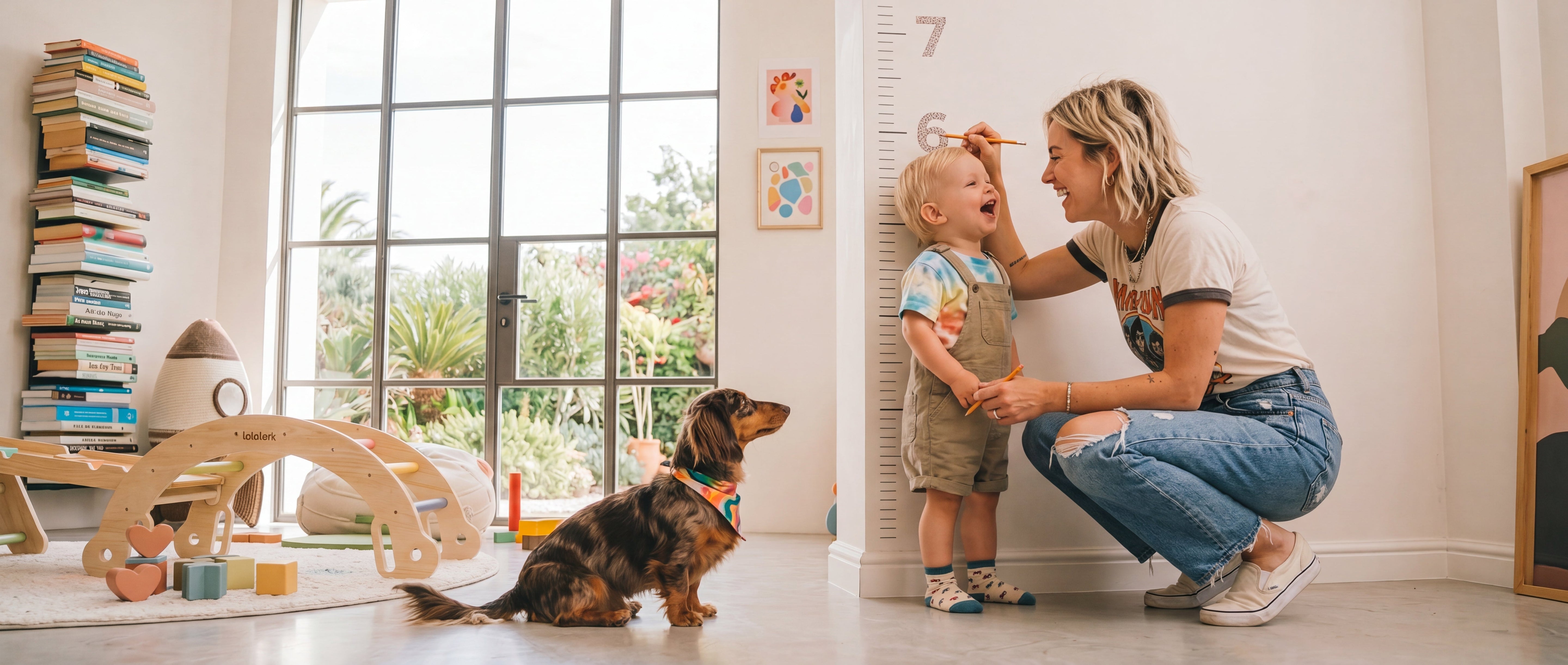 Child growth by age: height and weight 0–6 years