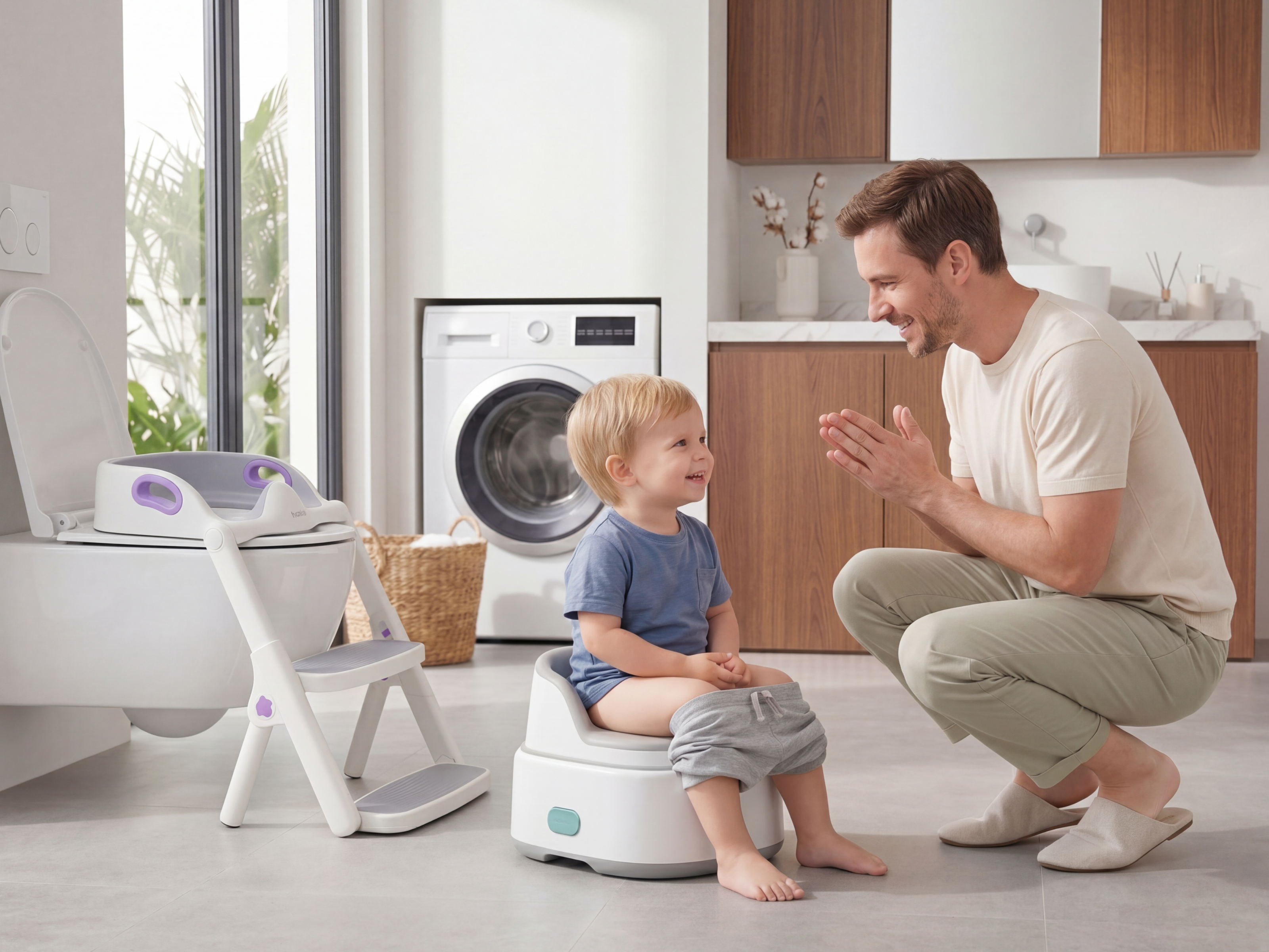 Potty training readiness: signs (not pressure)——checkList