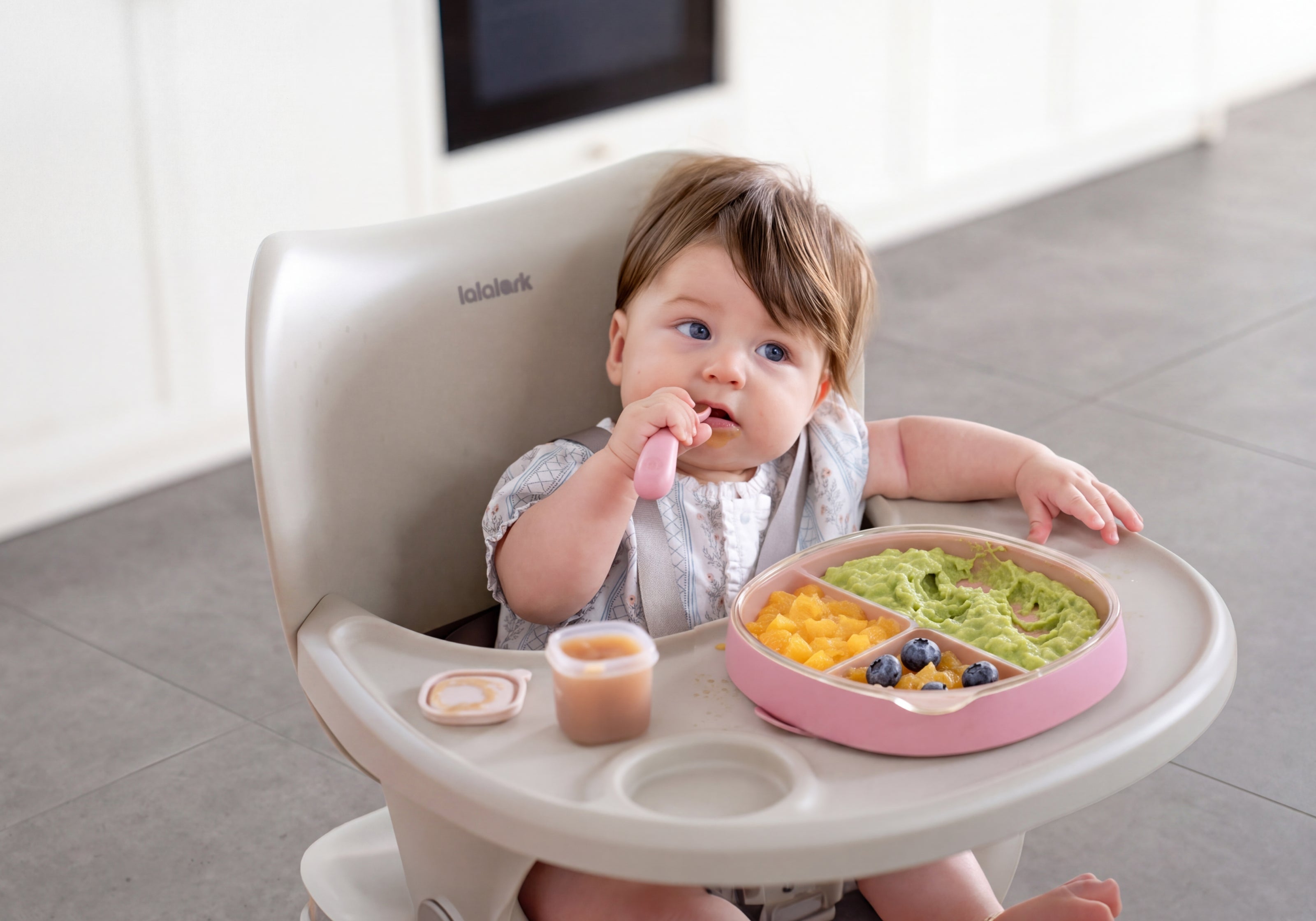 When your baby wants the spoon