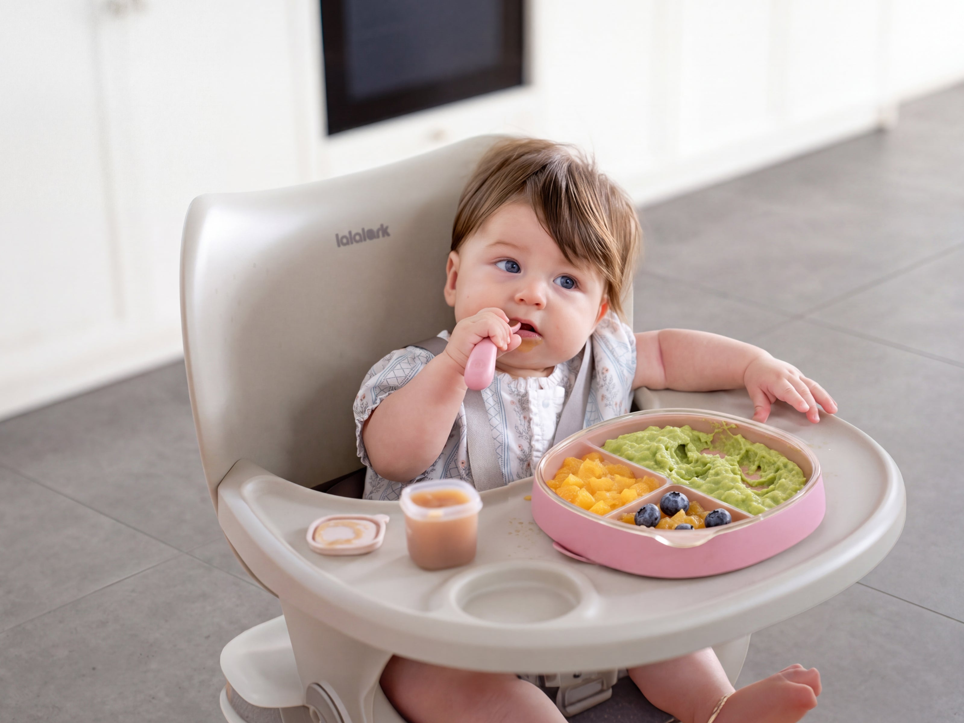 When your baby wants the spoon