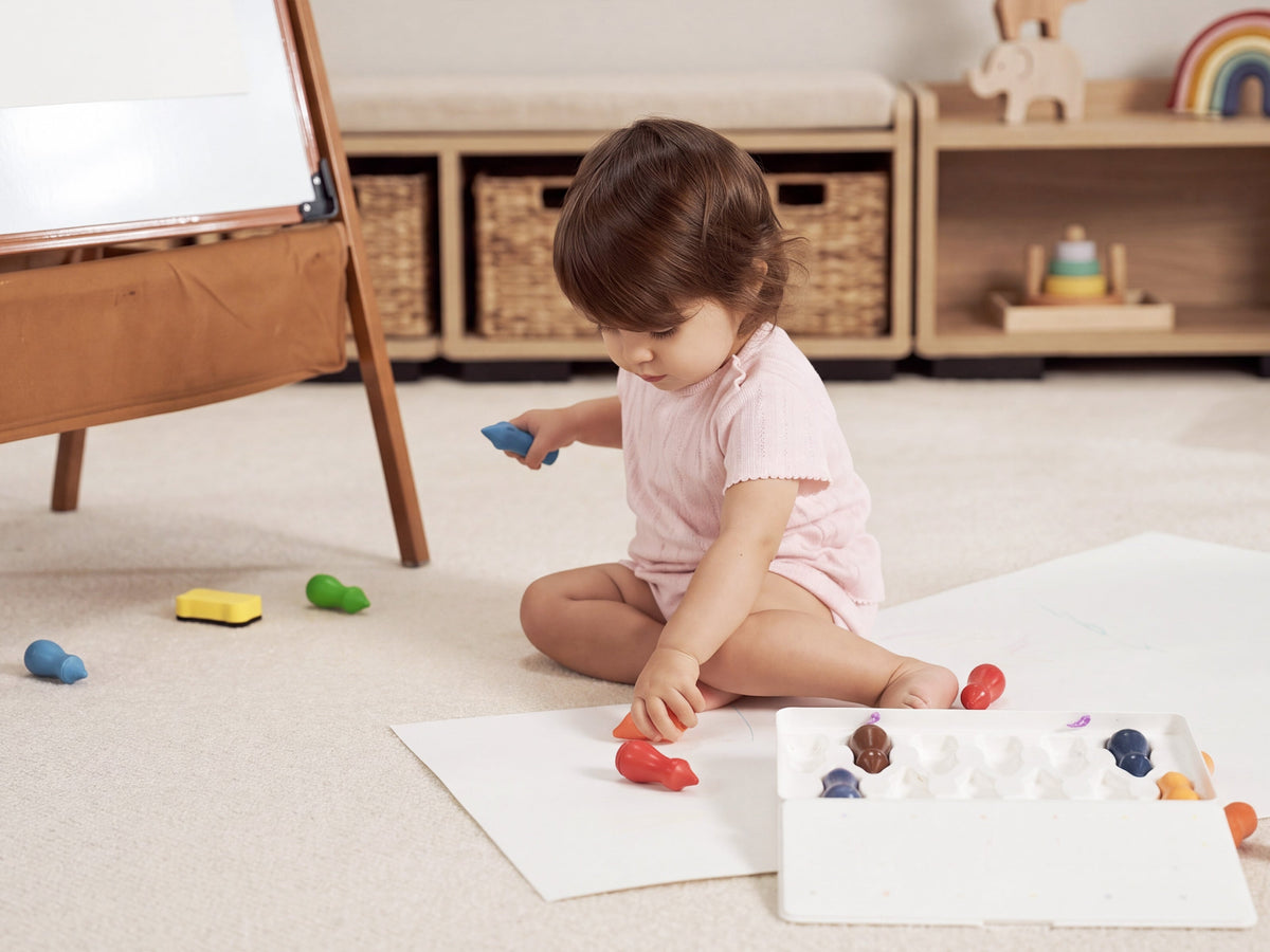 Crayons at one: what counts as drawing?