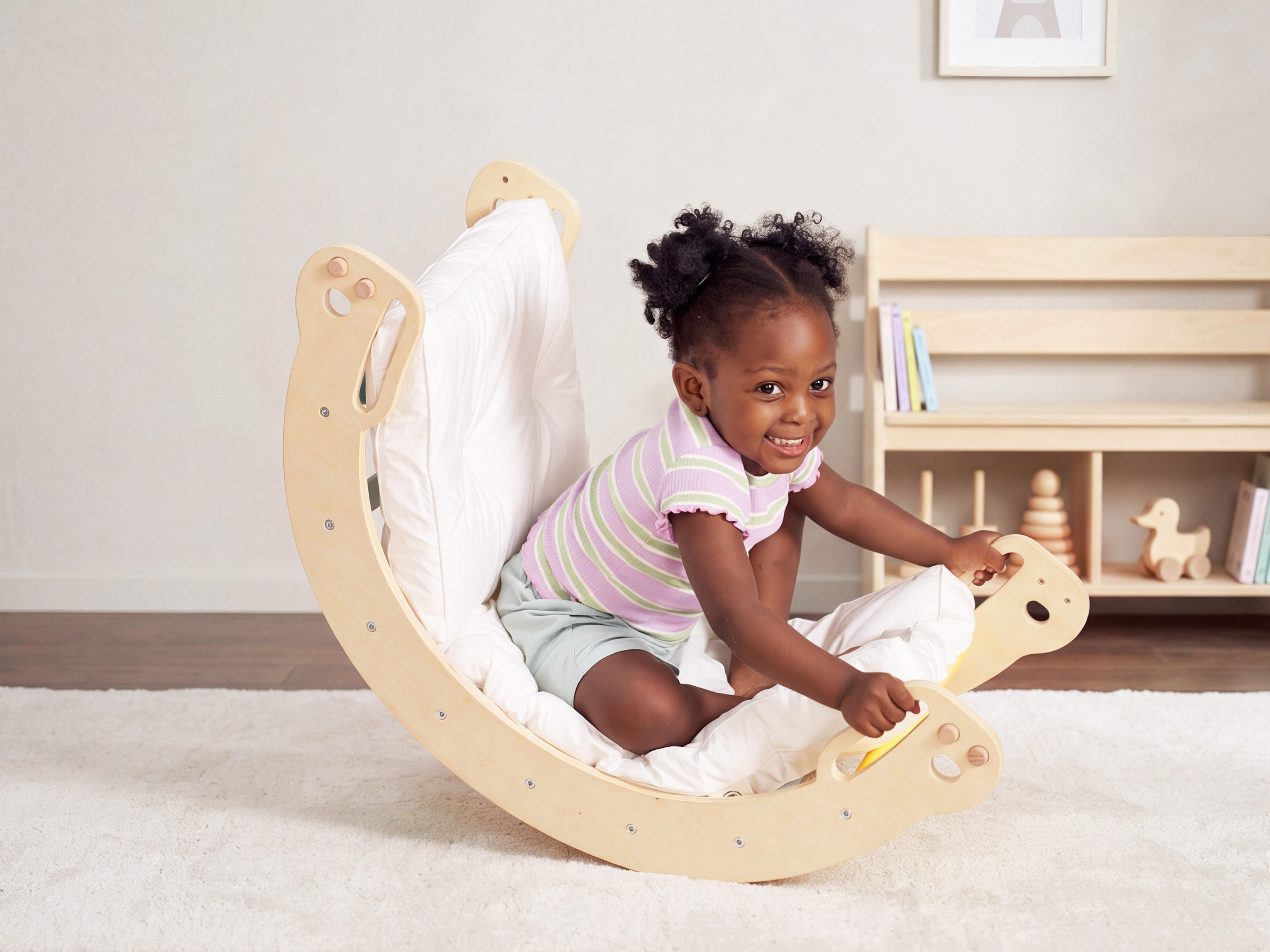 When your toddler pauses mid-climb
