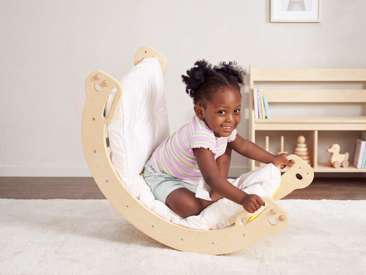 When your toddler pauses mid-climb