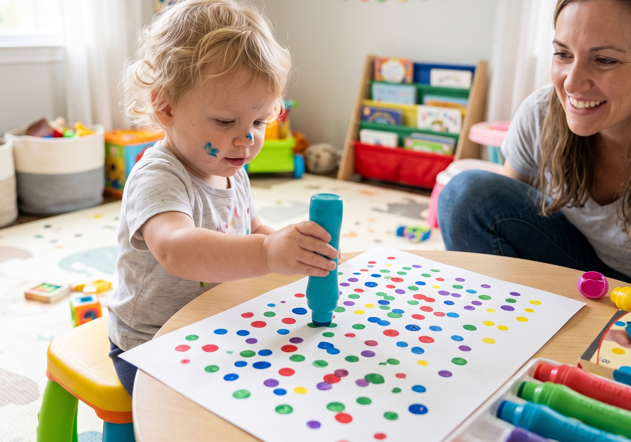 Process art for toddlers: why making matters
