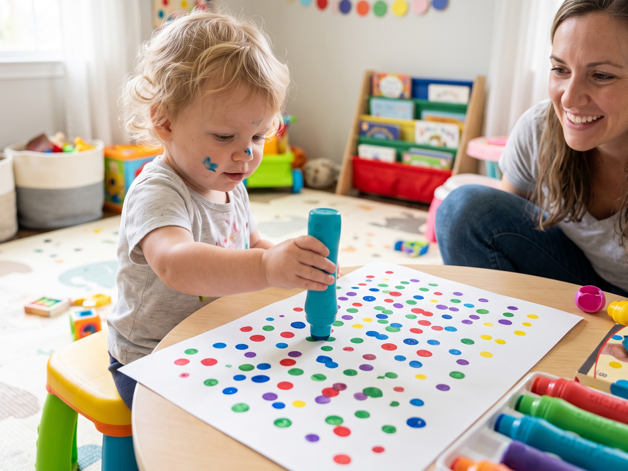 Process art for toddlers: why making matters