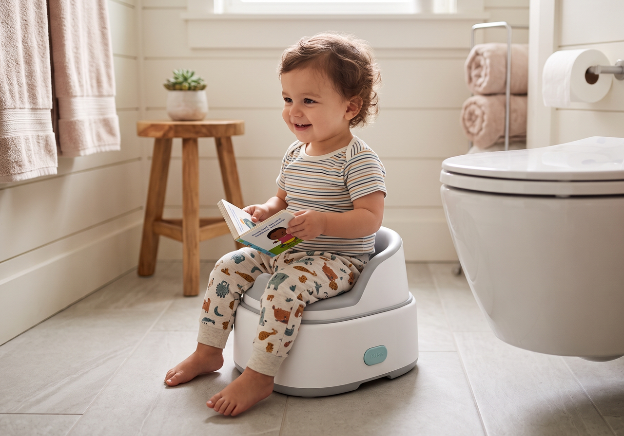 From diapers to independence: an easy potty routine