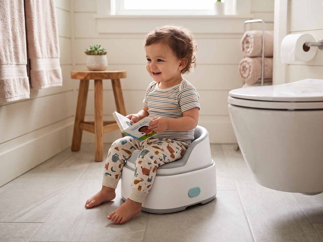 From diapers to independence: an easy potty routine