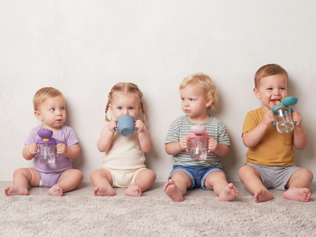 Open cup, straw cup, sippy cup: what parents should know