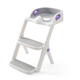lalalark 2-in-1 Potty Training Seat with Step Stool Ladder, Purple
