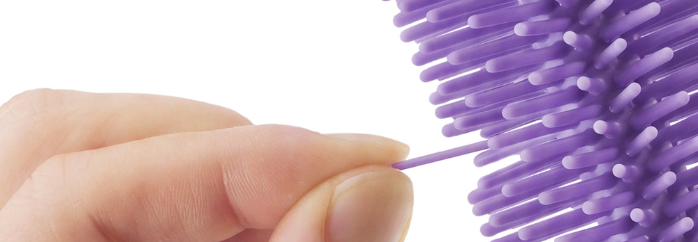 Premium silicone bristles