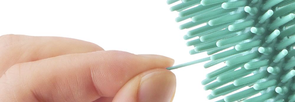 Premium silicone bristles