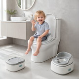 lalalark 3-in-1 Toddler Potty Trainer & Non-Slip Step Stool, Green