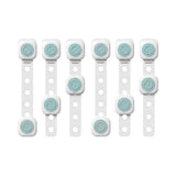 lalalark 8-Pack Baby Proofing with 2 Keys Magnetic Cabinet Locks