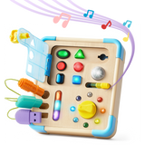 lalalark Electronic Sensory Busy Board – Montessori Learning Toy