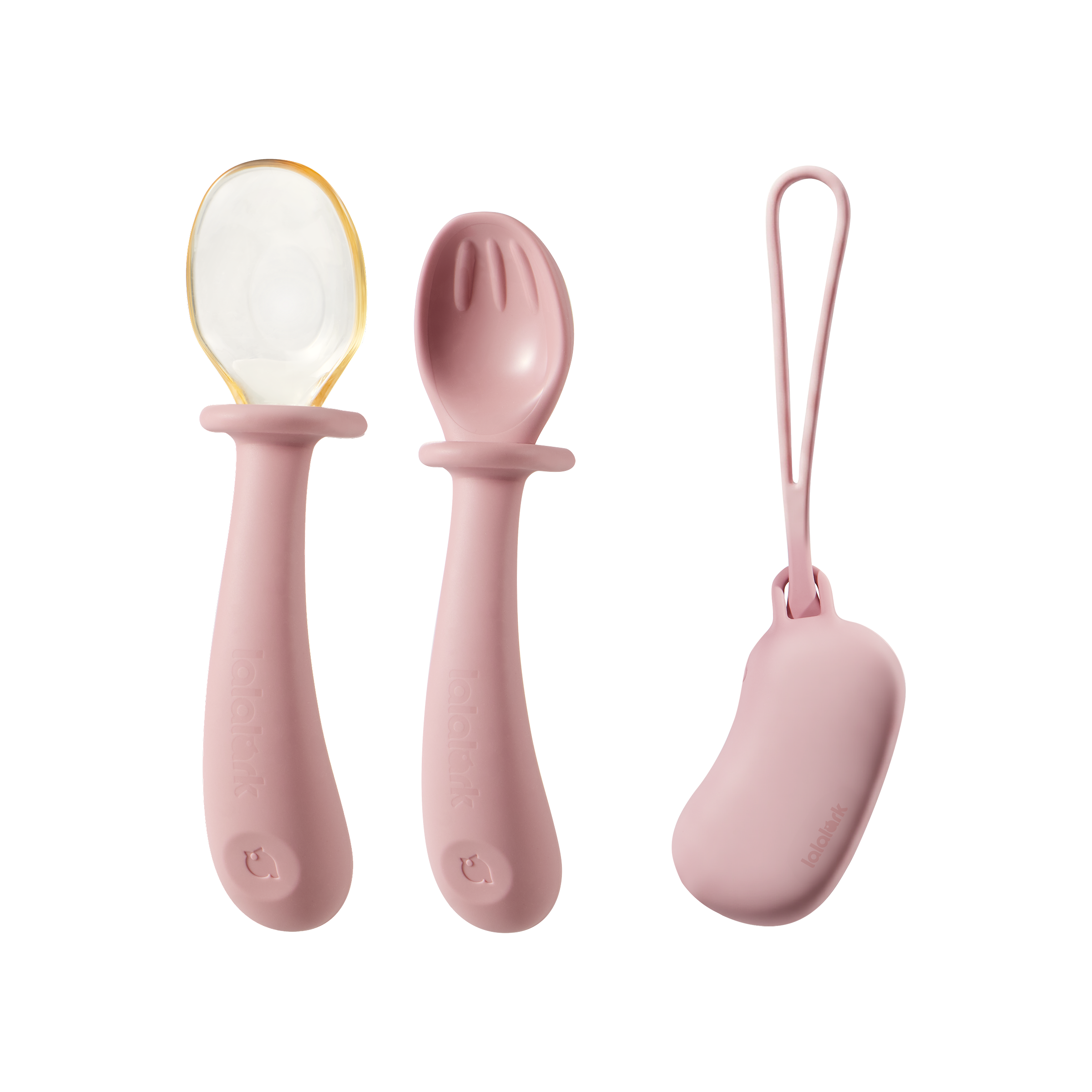 lalalark 2-Stage Baby Training Spoon Set