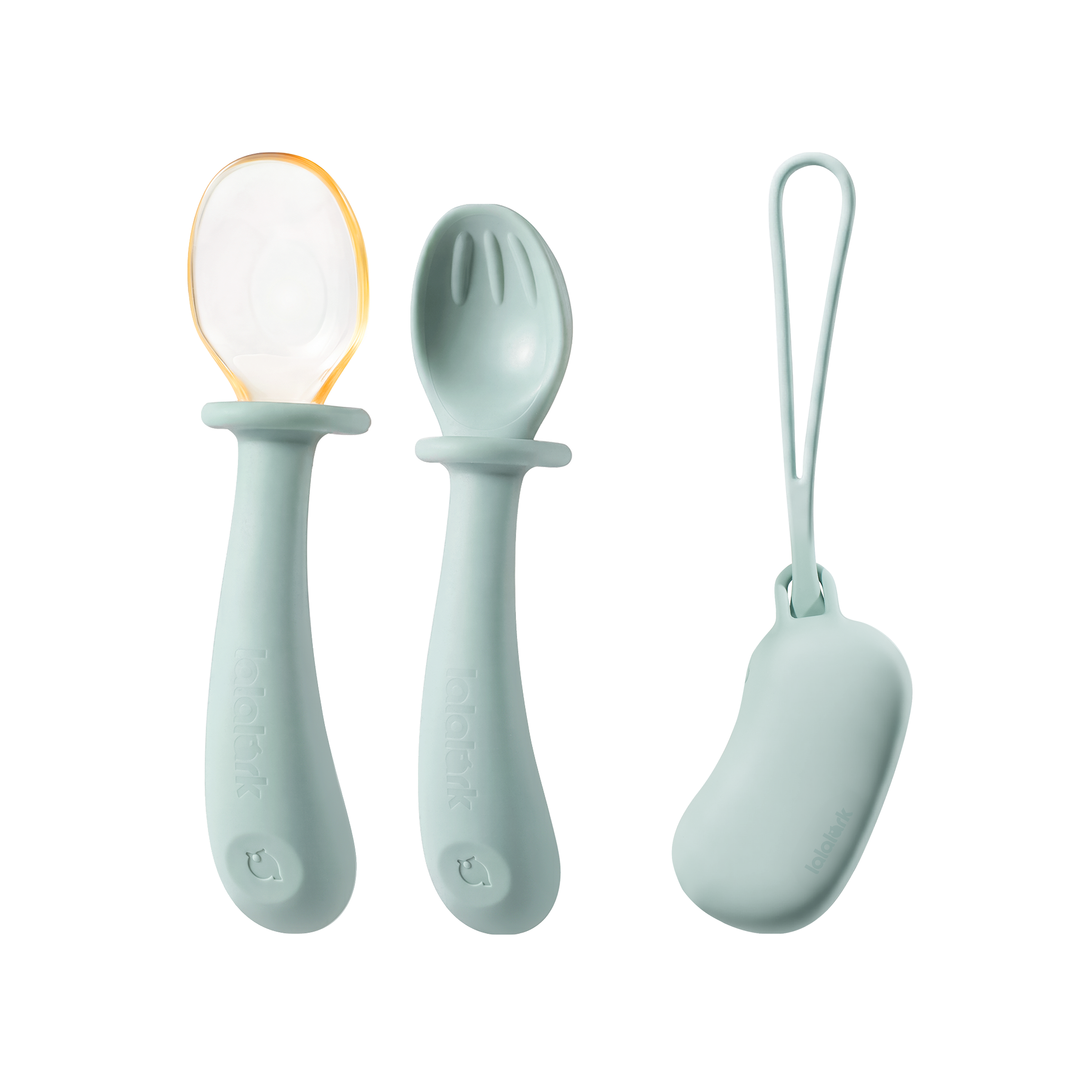 lalalark 2-Stage Baby Training Spoon Set