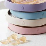 lalalark 3-in-1 Stage-Based PPSU Feeding Set with Spoon & Fork, Oat Milk
