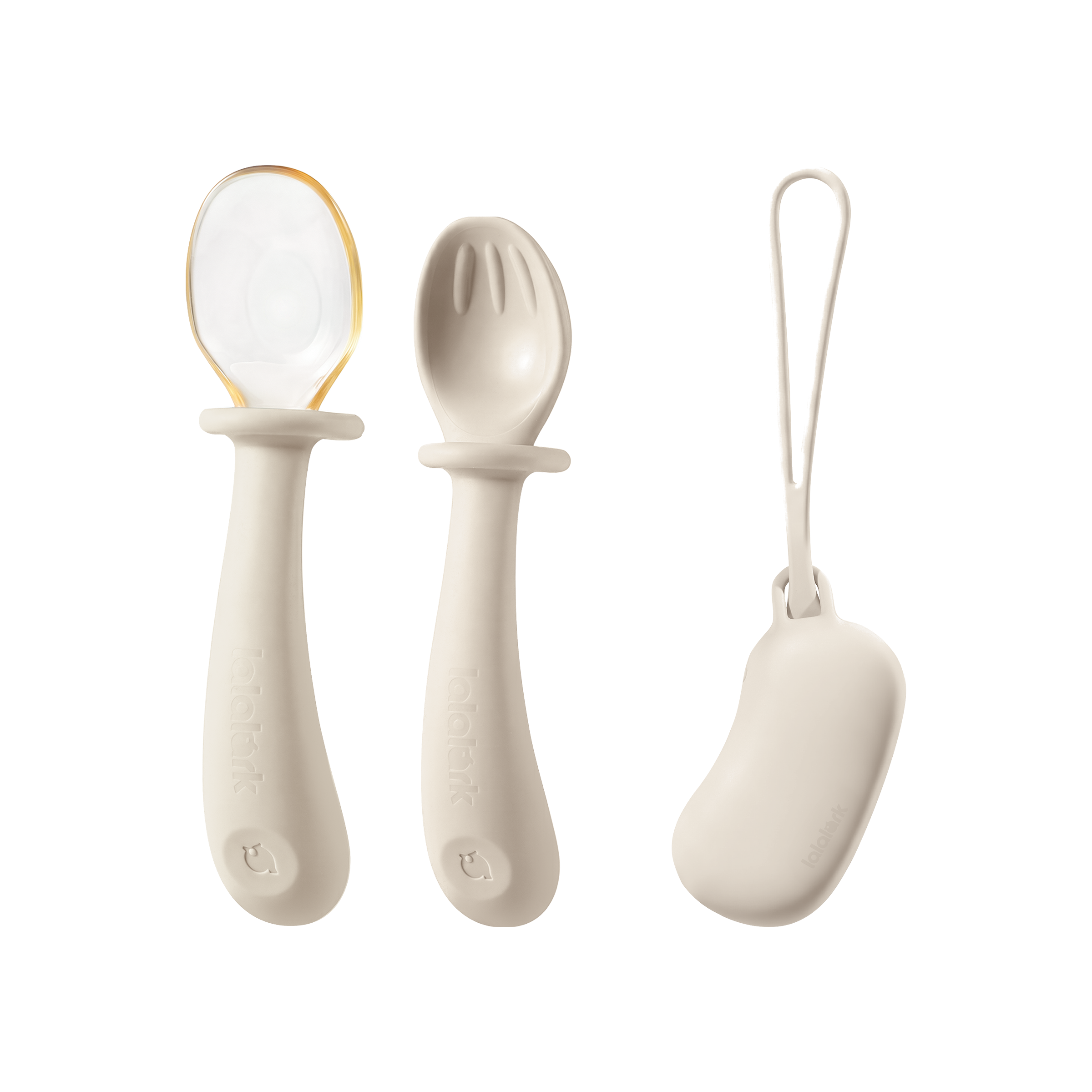 lalalark 2-Stage Baby Training Spoon Set