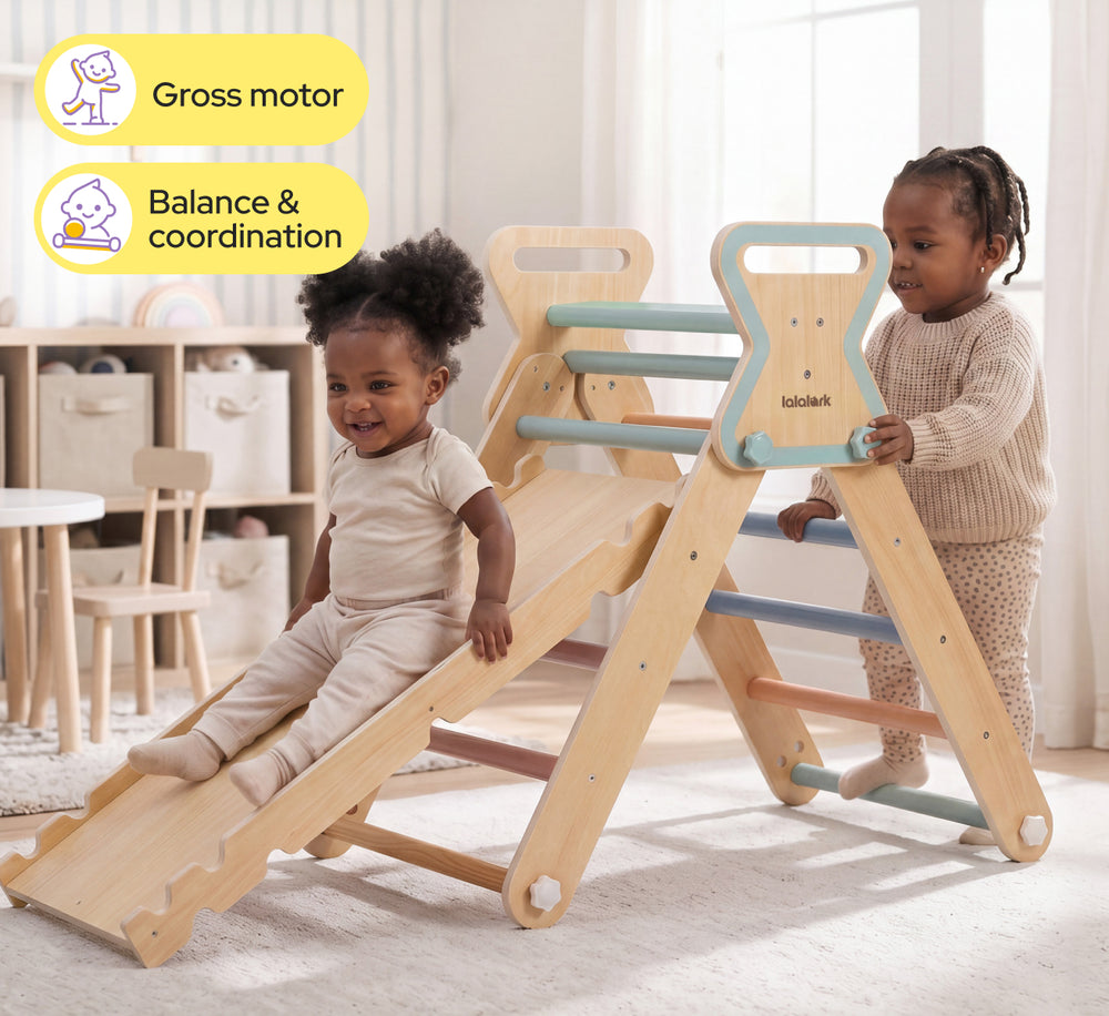 Triangle mode <br>Climb, slide, & grow