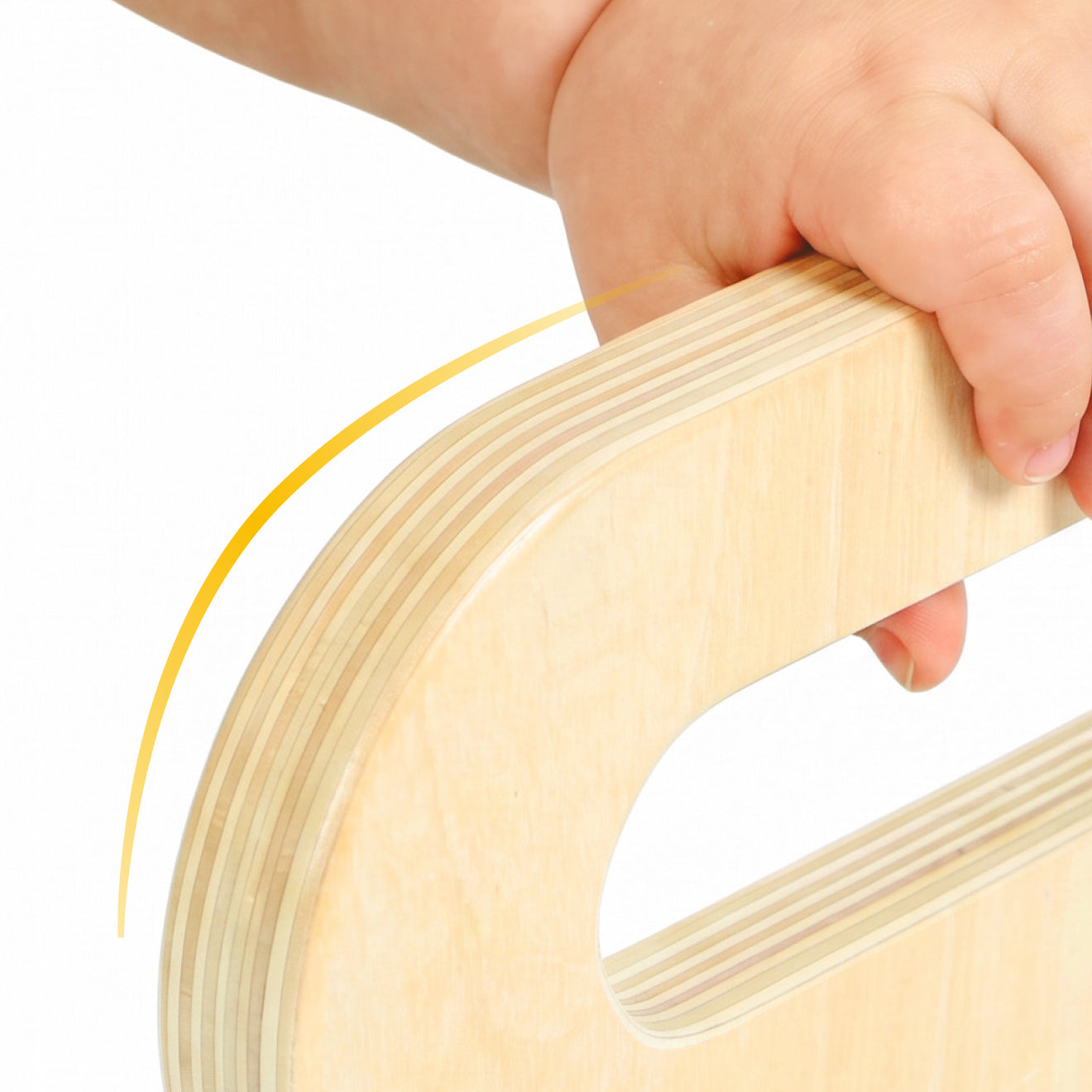 Smooth, rounded edges