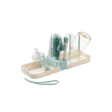 lalalark 7-in-1 Portable Baby Bottle Brush & Drying Rack Set