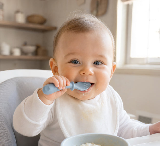 Soft training spoon