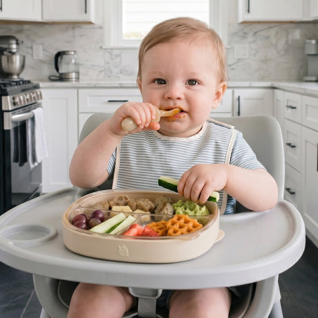 12M+:<br> Guided self-feeding