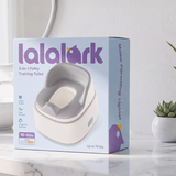 lalalark 3-in-1 Toddler Potty Trainer & Non-Slip Step Stool, Green