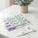 lalalark 8-Pack Baby Proofing with 2 Keys Magnetic Cabinet Locks