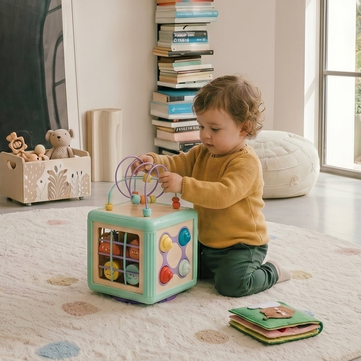lalalark 6-in-1 Activity Cube