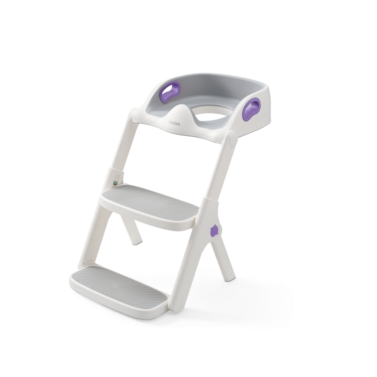 lalalark 2-in-1 Potty Training Seat with Step Stool Ladder, Purple